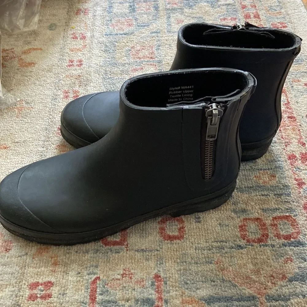 Madewell The Zip-Up Lugsole Rain Boot*